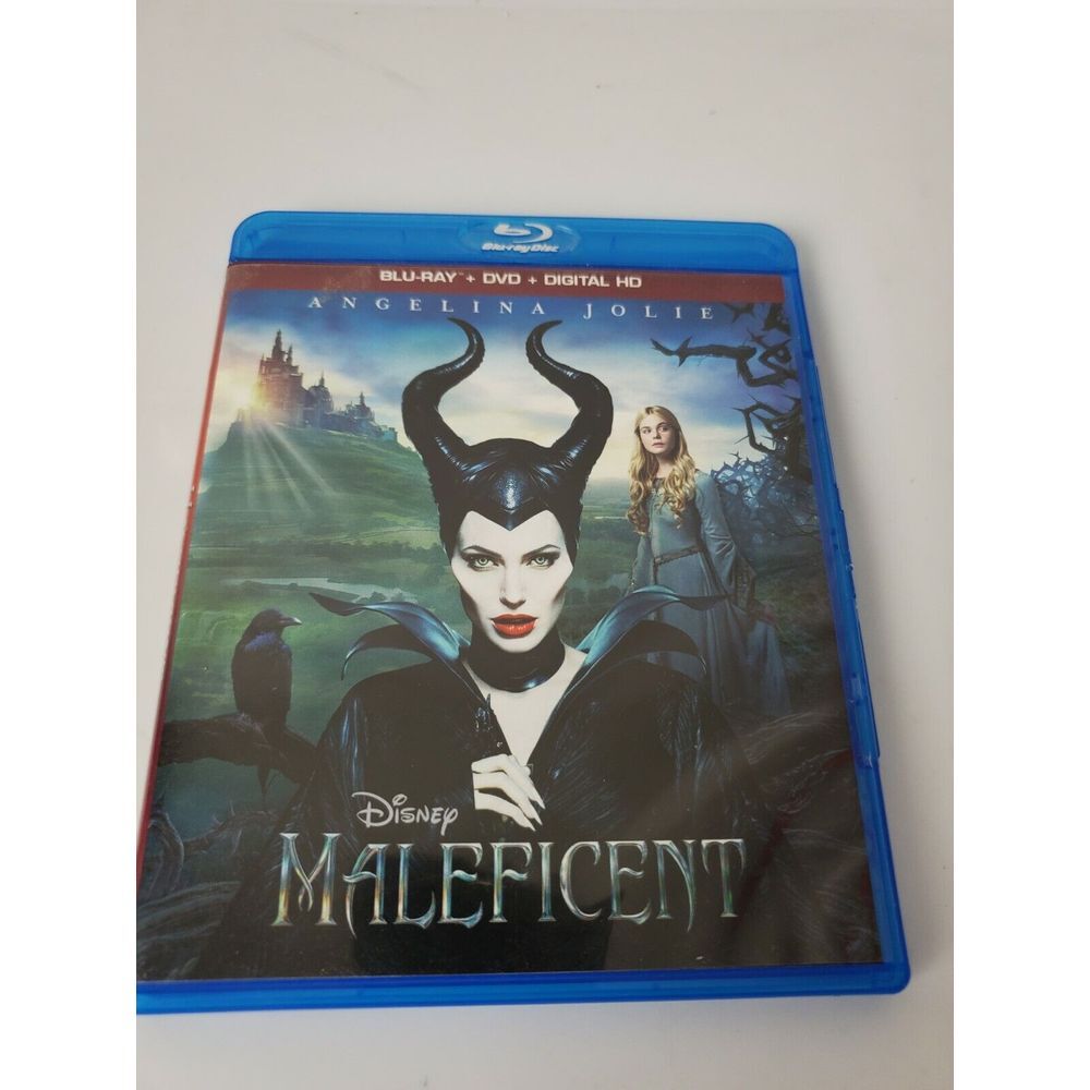 Maleficent Blu-ray‎ DVD Angelina Jolie & Elle Fanning